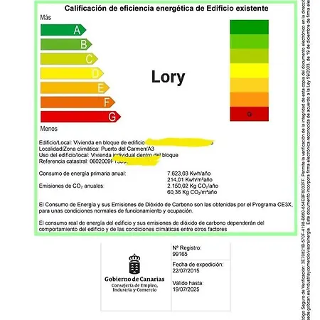 Vivienda Vacacional Lory Apartman *